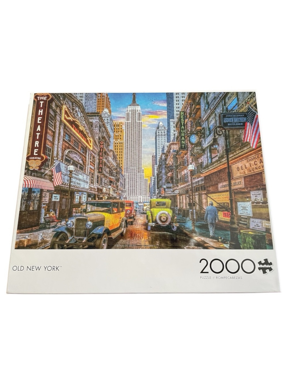 "Old New York" 2000-Piece Jigsaw Puzzle by Buffalo Puzzles